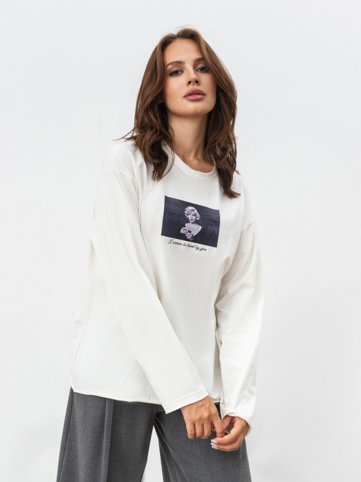 Лонгслив Romashka Мангеттен модель 207021802072 Фото