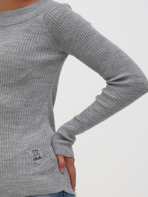 Джемпер Sassofono модель Копія_A271-SC-3524_серый Фото