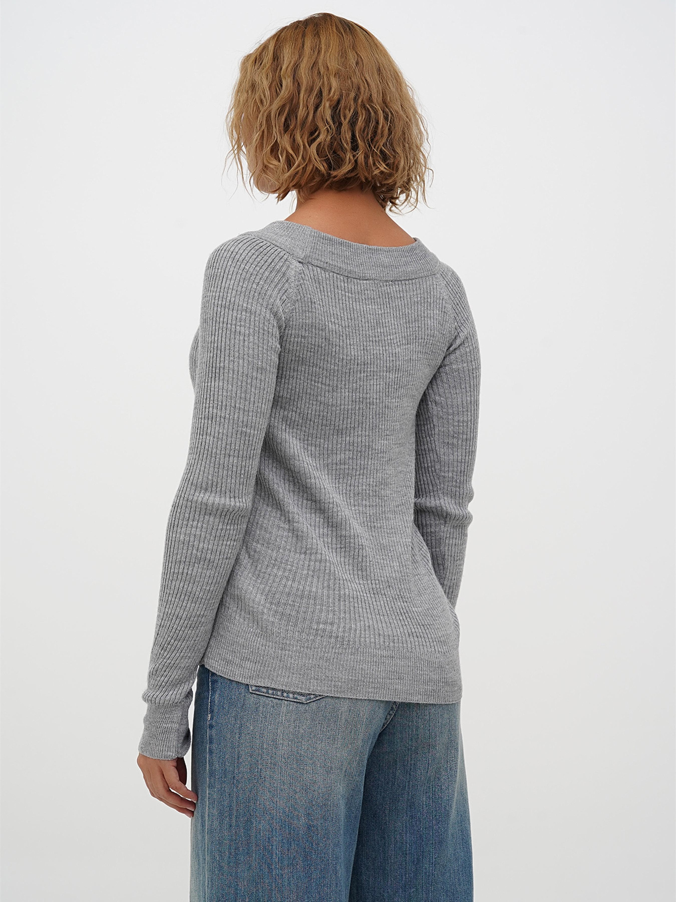 Джемпер Sassofono модель Копія_A271-SC-3524_серый Фото