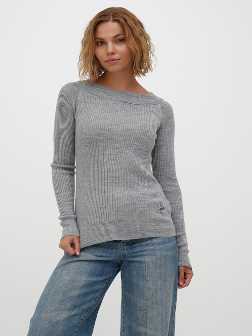 Джемпер Sassofono модель Копія_A271-SC-3524_серый Фото