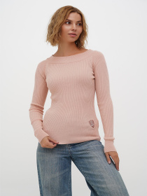 Джемпер Sassofono Модель A271-SC-3524_пудра Фото