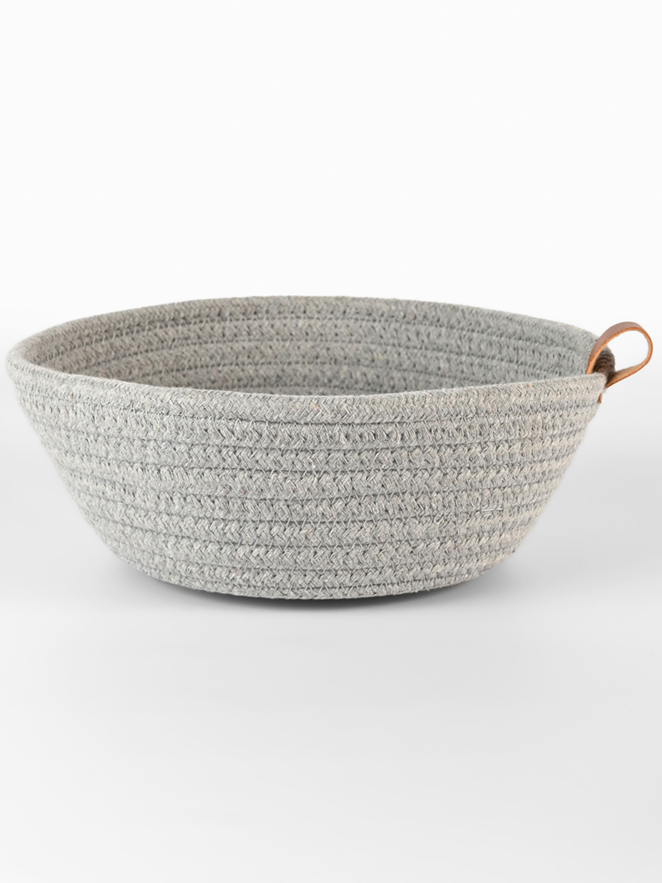 Кошик плетений круглий сірий MBM HOME модель TH-33 GRAY Фото