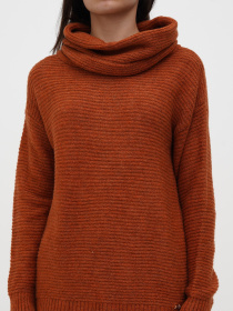 Свитер Sassofono модель A271-SC-3532_коричневый Фото