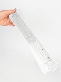 Вішалка на 6 гачків біла/дерево MBM HOME модель HP-01/6 WHITE/WOOD Фото