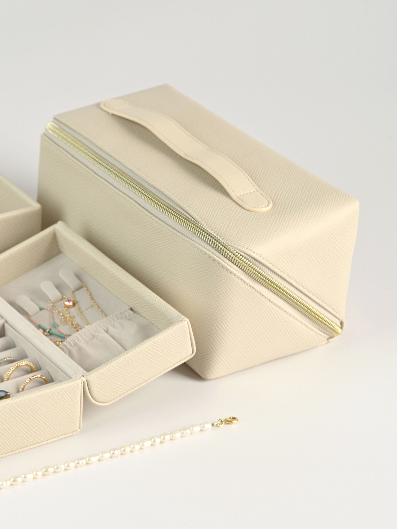 Косметичка MBM HOME модель FH-57 BEIGE Фото