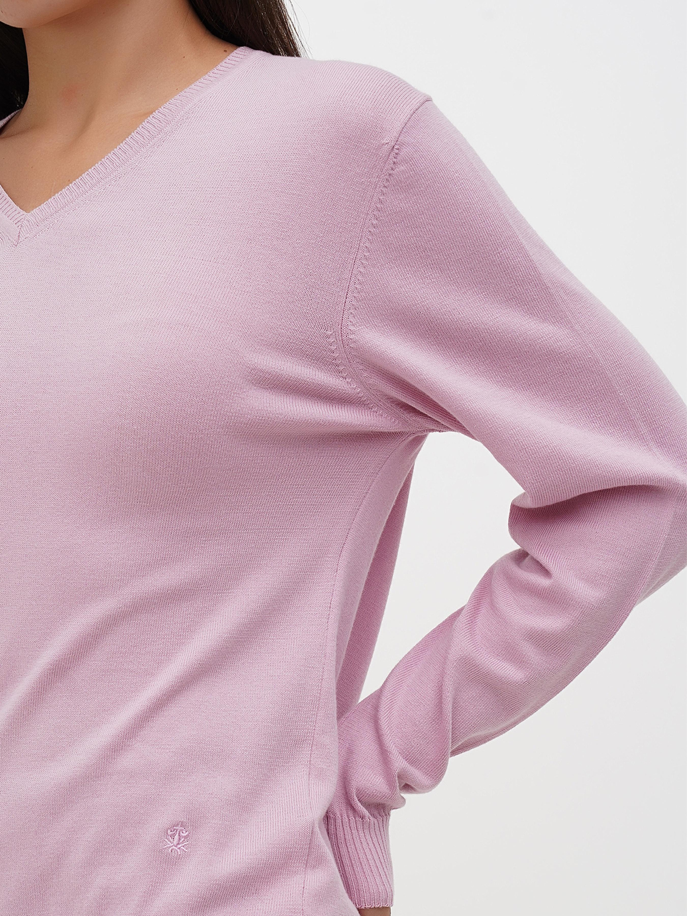 Джемпер Sassofono модель A271-SF-1877_розовый Фото