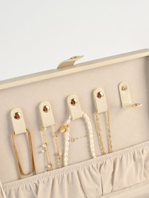 Органайзер для украшений двохуровневый "Пектораль" MBM MY HOME модель FH-49 BEIGE Фото