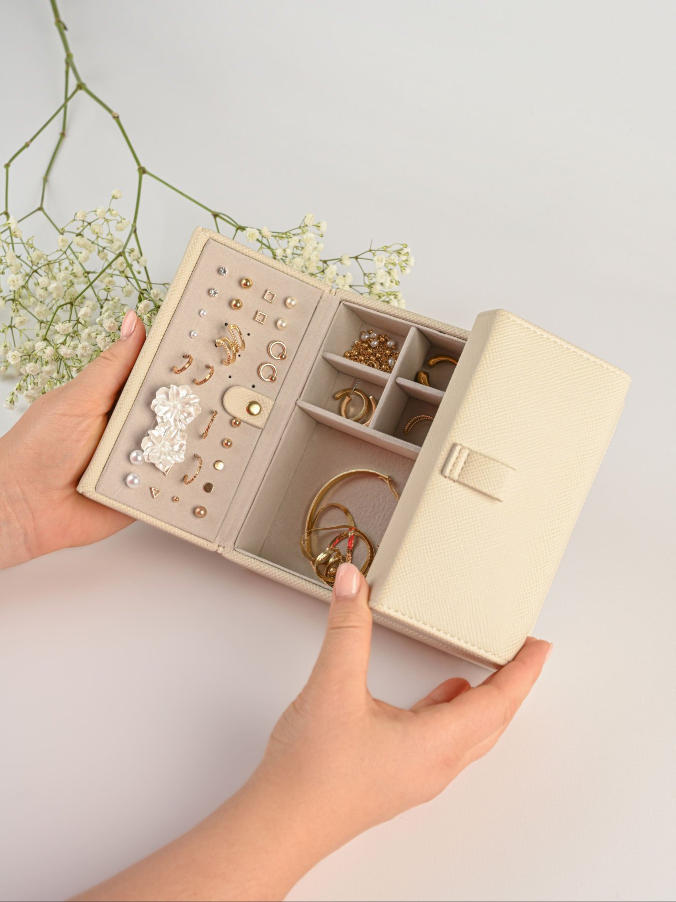 Органайзер для украшений "Пектораль" MBM HOME модель FH-51 BEIGE Фото