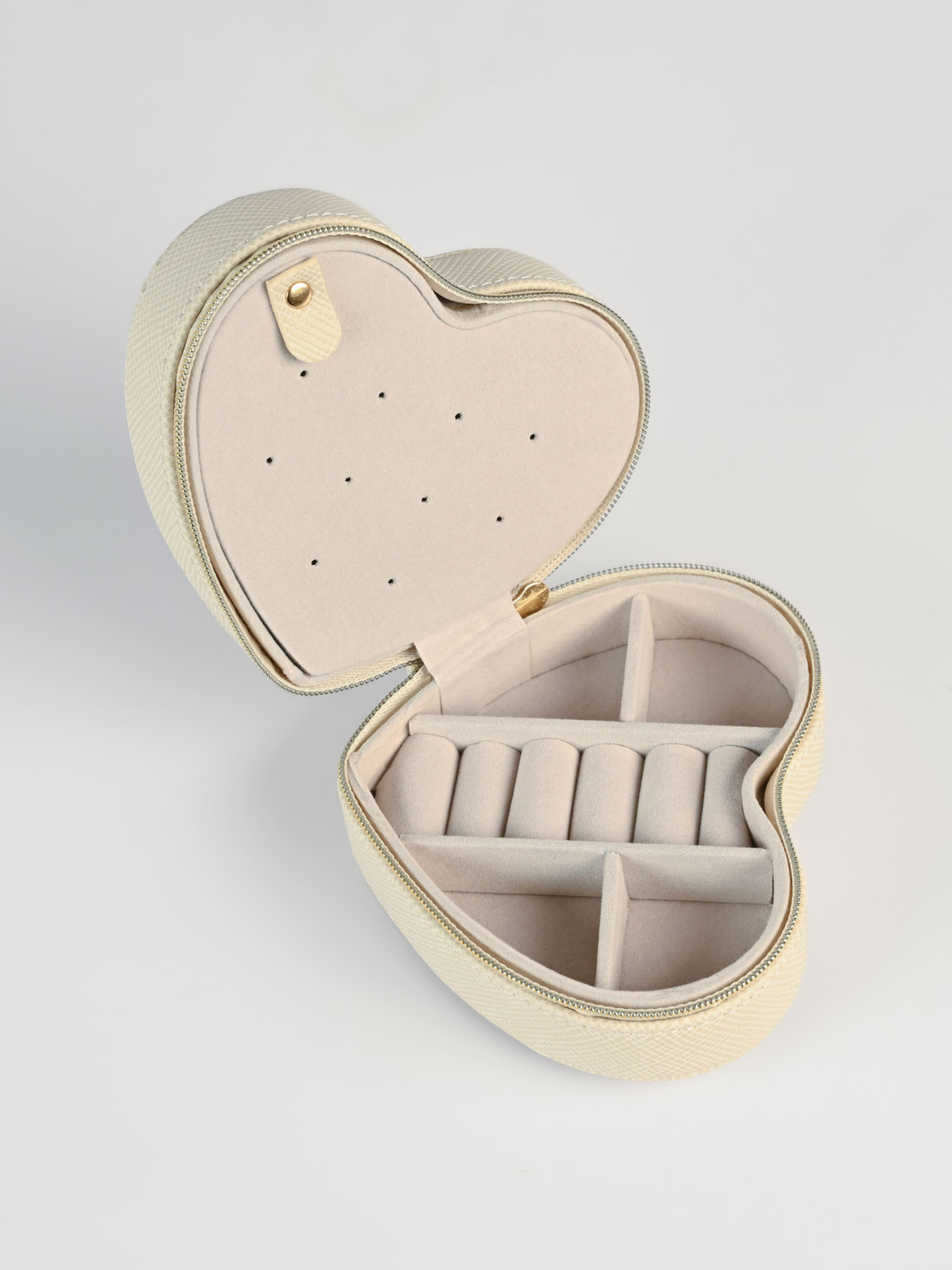 Органайзер для прикрас у формі серця "Пектораль" MBM MY HOME Модель FH-52 BEIGE Фото