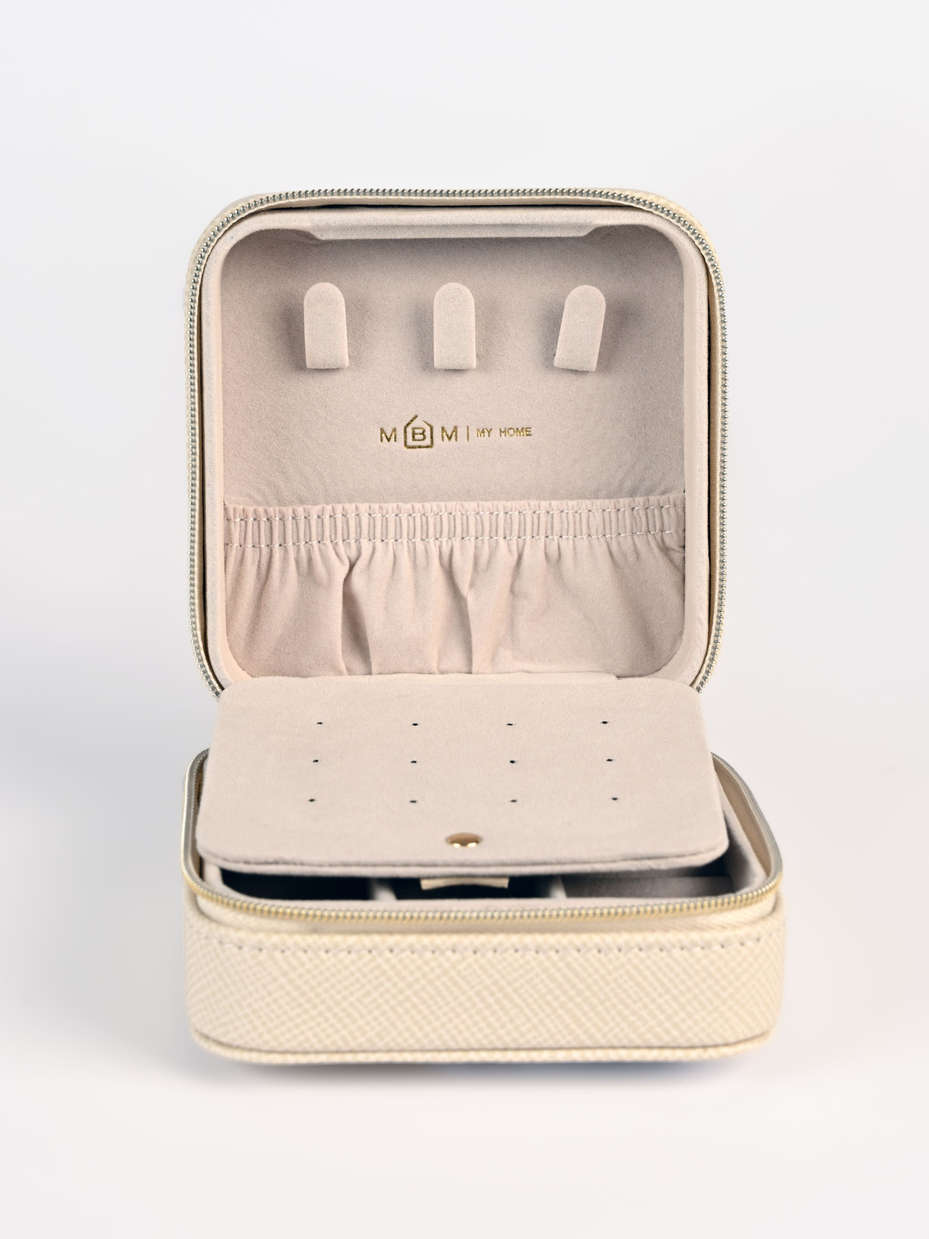 Органайзер для украшений на молнии "Пектораль" MBM MY HOME модель FH-53 BEIGE Фото