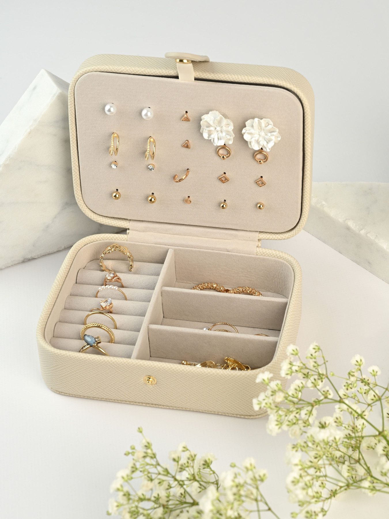 Органайзер для украшений "Пектораль" MBM MY HOME модель FH-54 BEIGE Фото