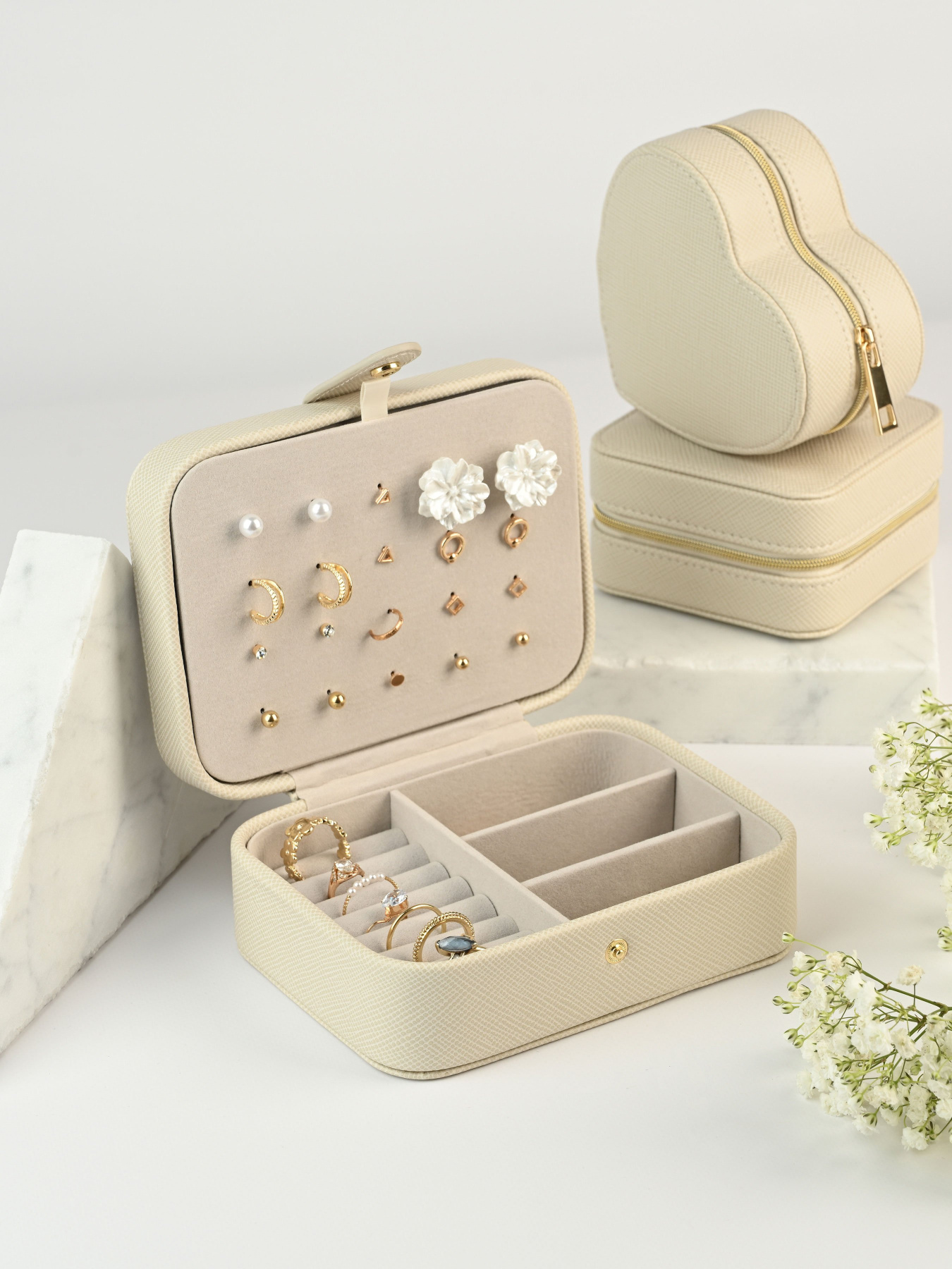 Органайзер для украшений "Пектораль" MBM MY HOME модель FH-54 BEIGE Фото