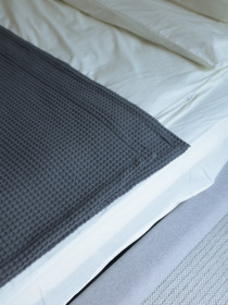 Хлопковое одеяло Точка цвет Серый BedclozZzes модель 13904 Фото