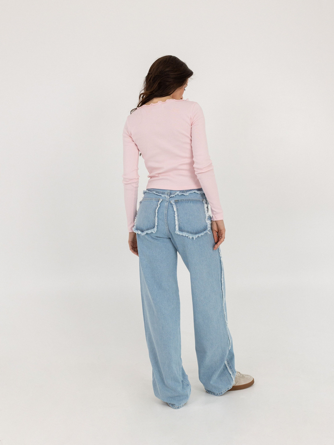 Широкие джинсы Twice модель 2450905 Фото