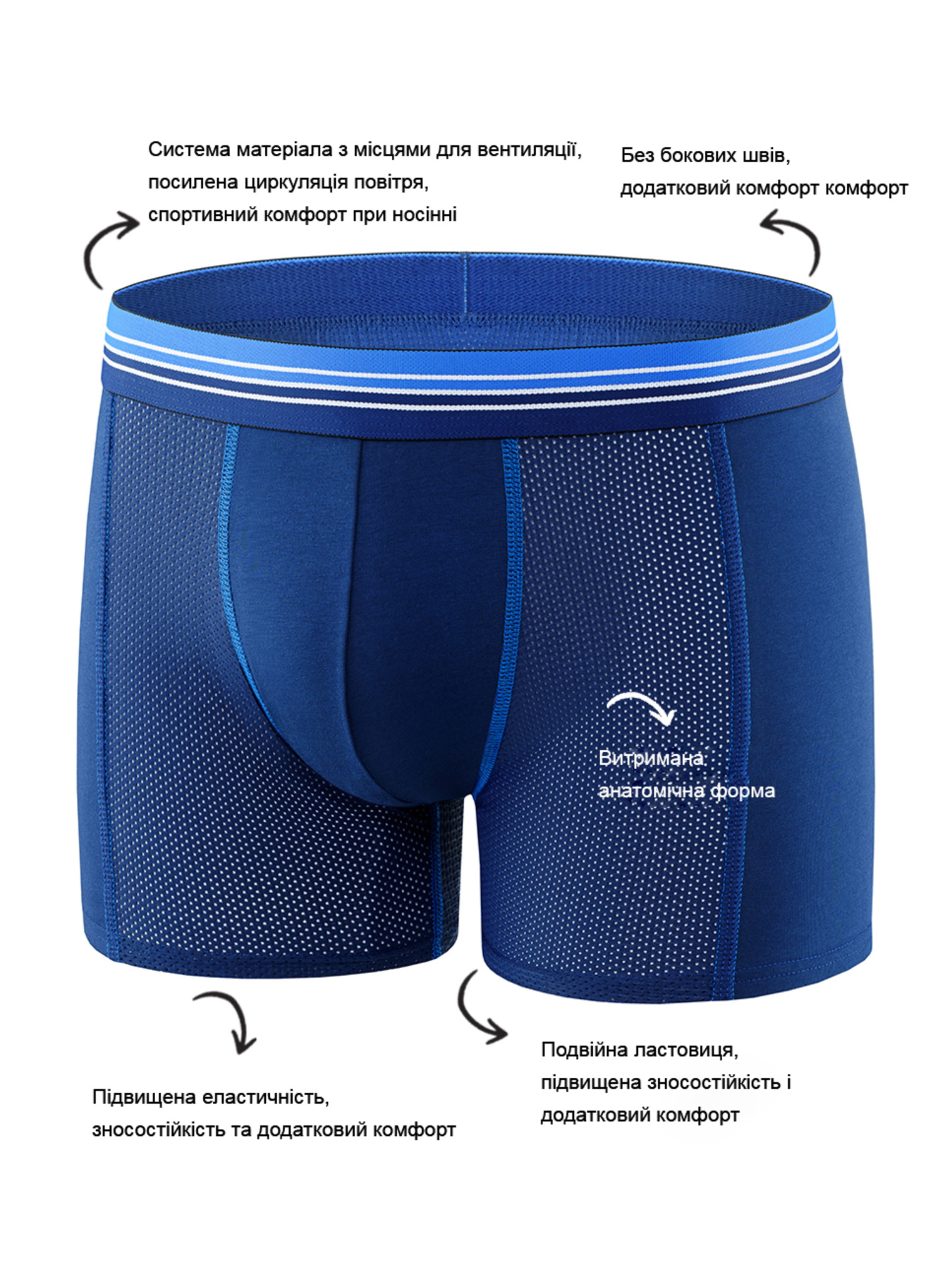 Трусы Uniconf модель BB22DB Фото