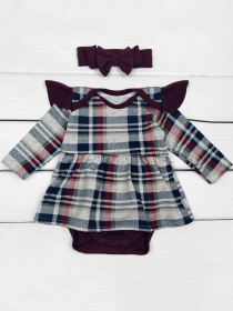 Боді для немовлят Dexter’s модель CellBurgundyBDSTDXT Фото