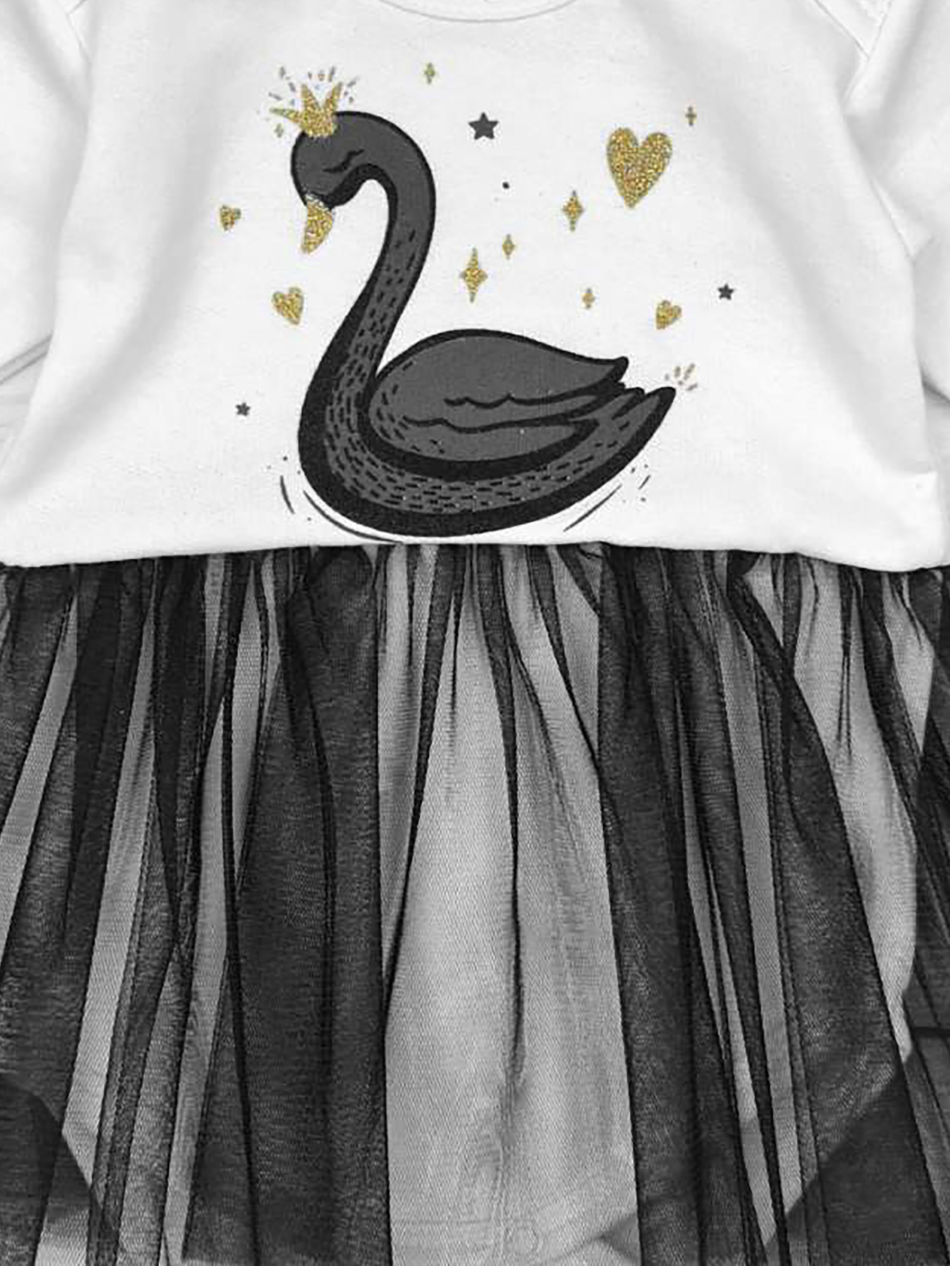 Комплект для младенцев Dexter’s модель SwanWhiteBlackBDSTDXT Фото