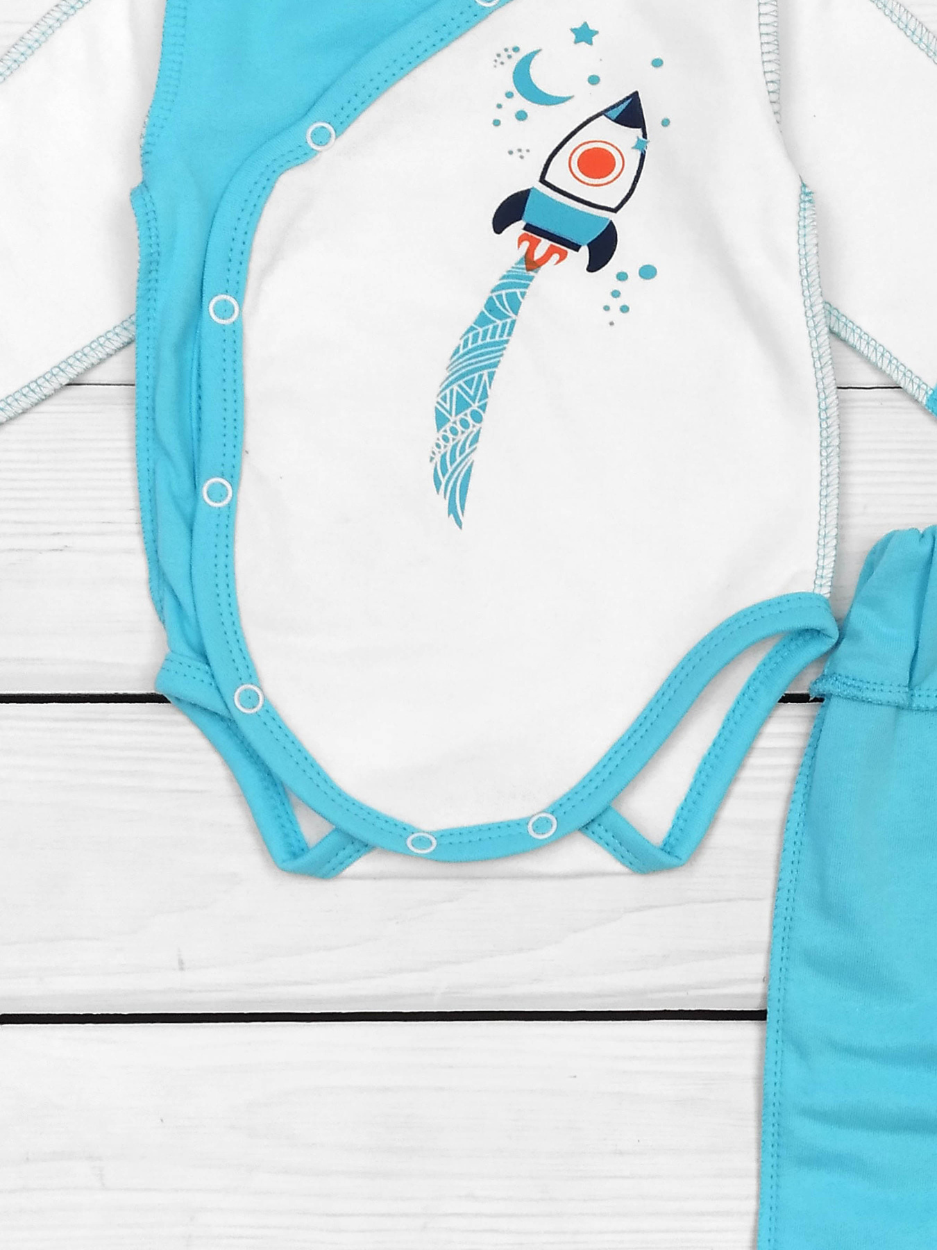 Комплект для немовлят Dexter’s модель RocketBlueWhiteBDSTDXT Фото