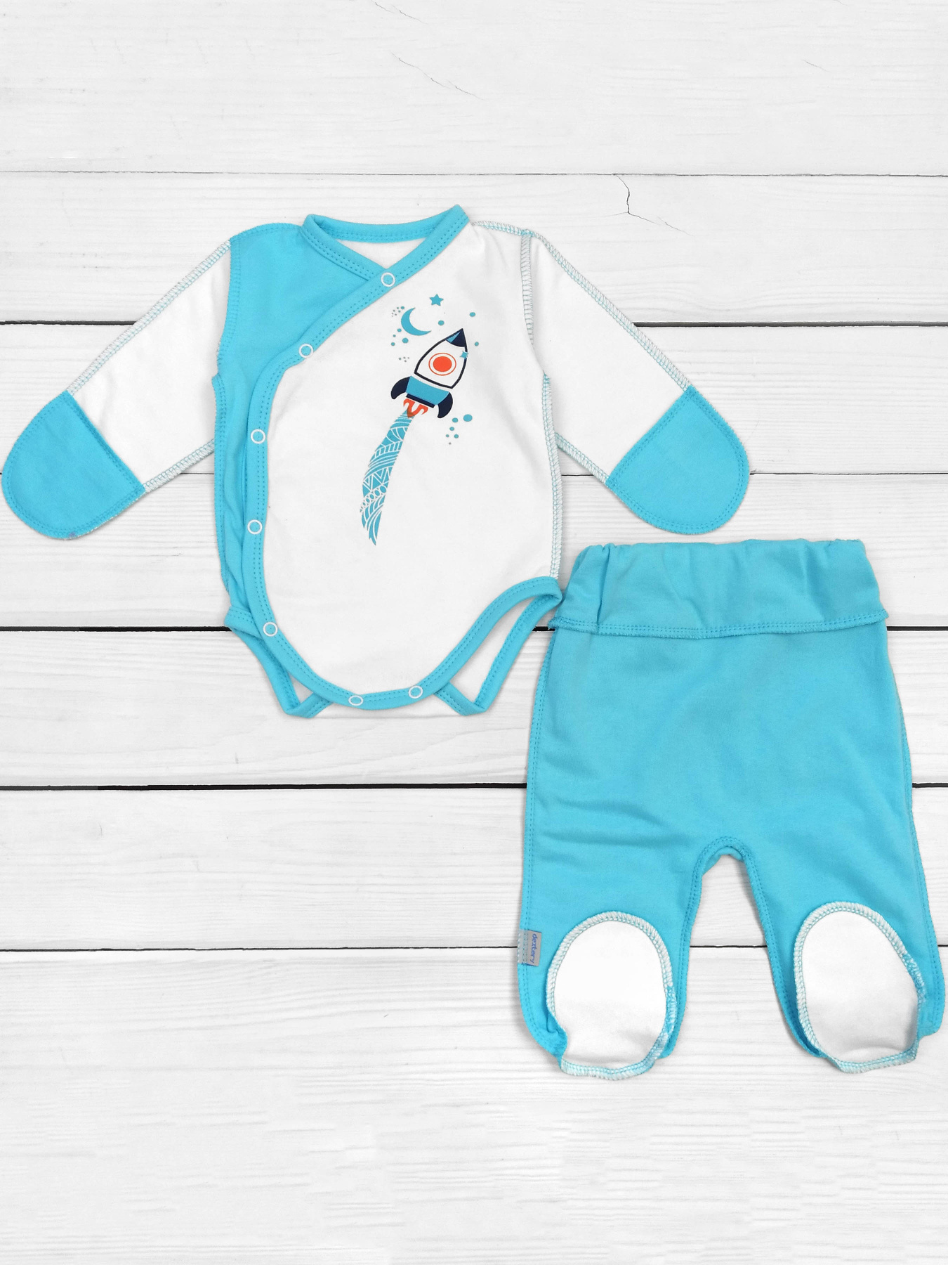 Комплект для немовлят Dexter’s модель RocketBlueWhiteBDSTDXT Фото