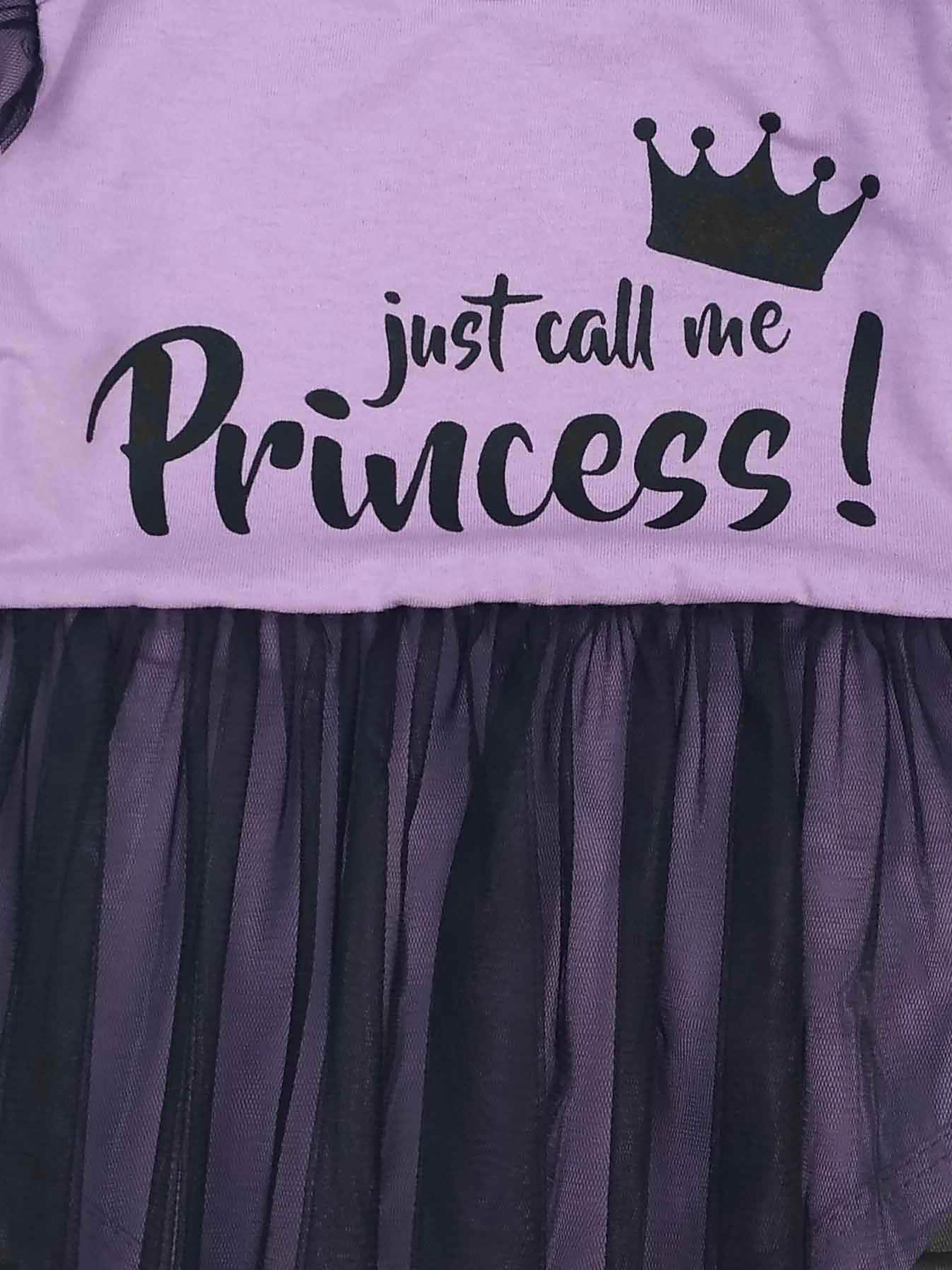 Боди для младенцев Dexter’s модель PrincessVioletBlackBDSTDXT Фото