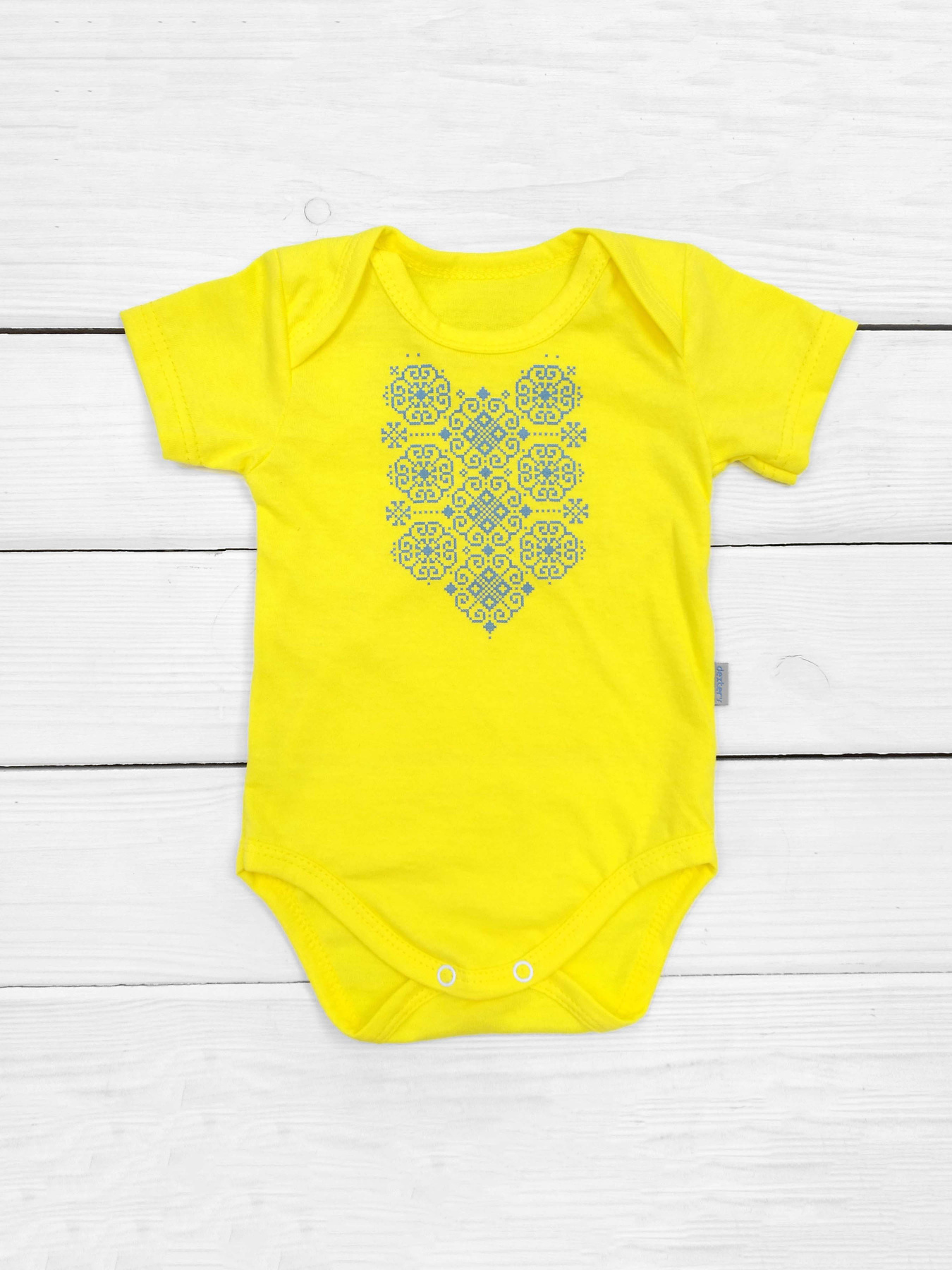 Боді для немовлят Dexter’s модель VyshyvkaYellowBDSTDXT Фото