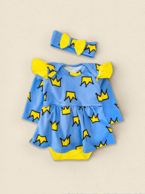 Комплект для младенцев Dexter’s модель MyCrownBlueYellowBDSTDXT Фото