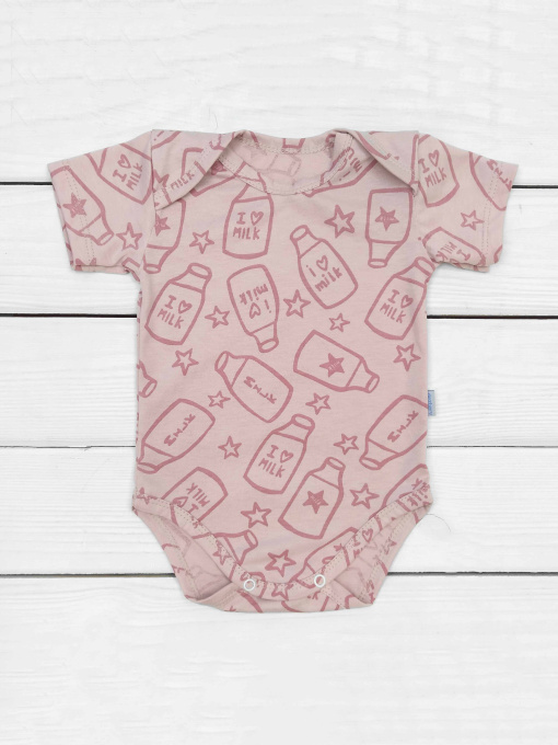 Боди для младенцев Dexter’s модель MilkPinkBDSTDXT Фото