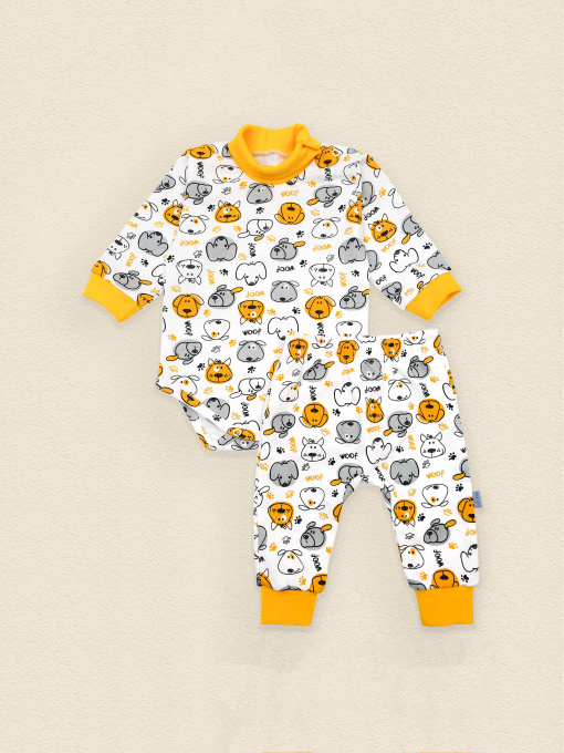 Комплект для младенцев Dexter’s модель PuppyMilkyYellowBDSTDXT Фото