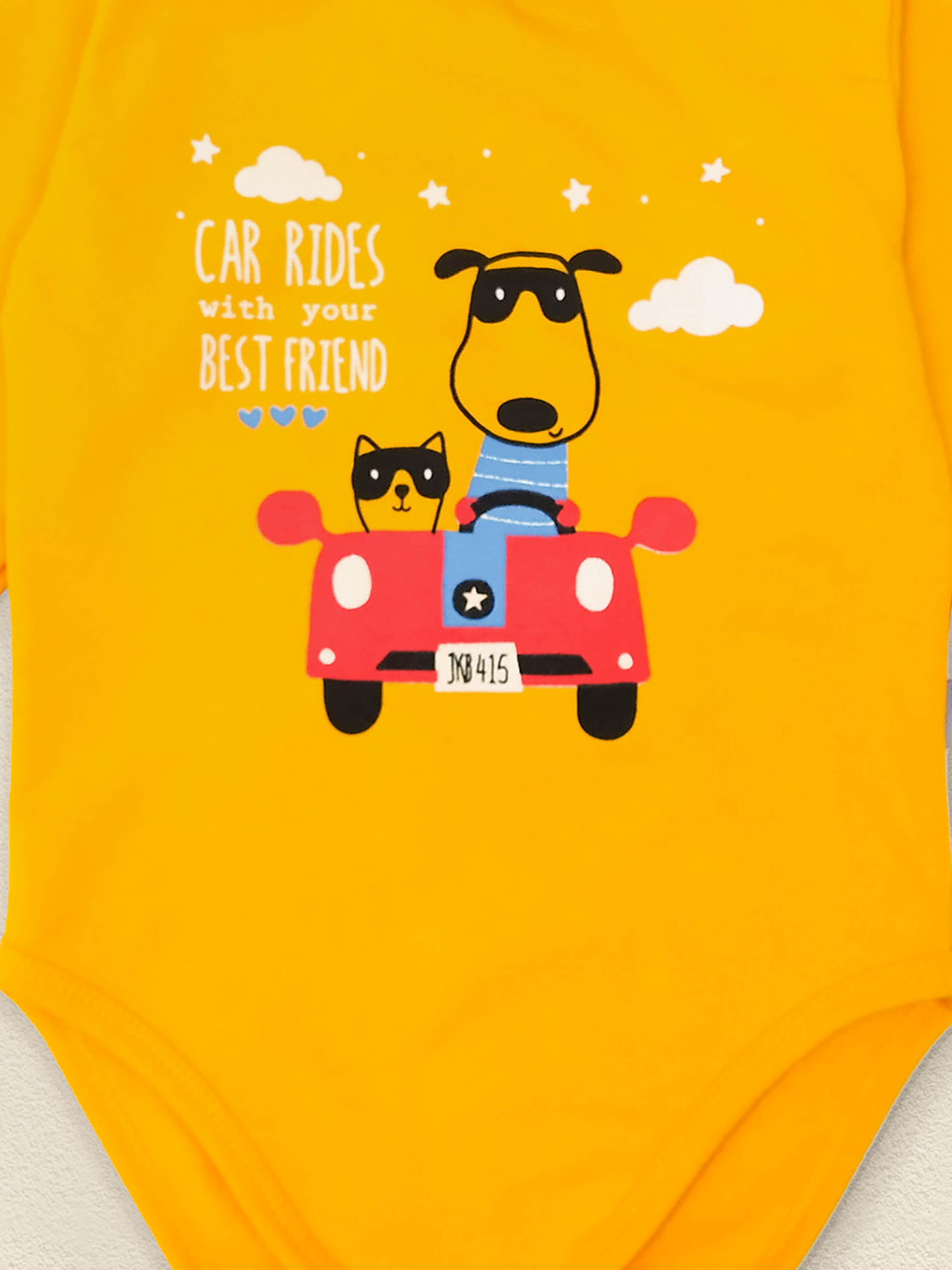 Боди для младенцев Dexter’s модель BestFriendsOrangeBDSTDXT Фото