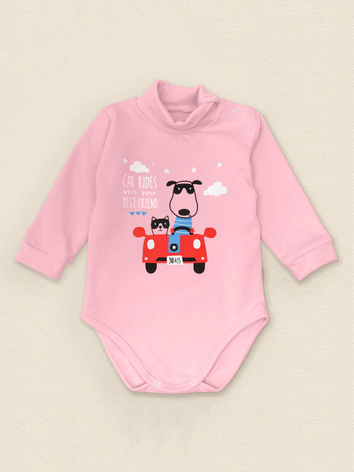 Боди для младенцев Dexter’s модель BestFriendsPinkBDSTDXT Фото