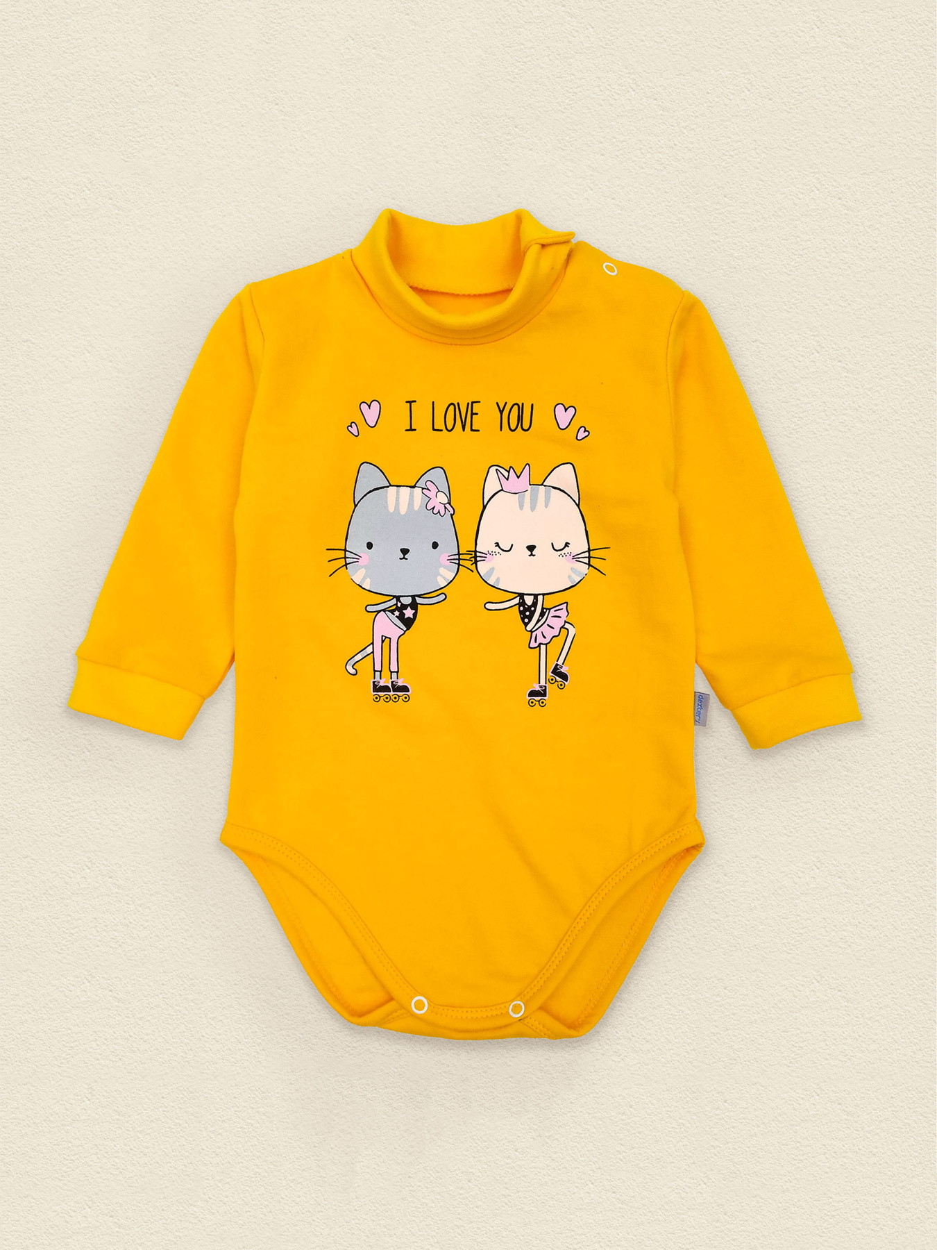 Боди для младенцев Dexter’s модель IloveyouOrangeBDSTDXT Фото