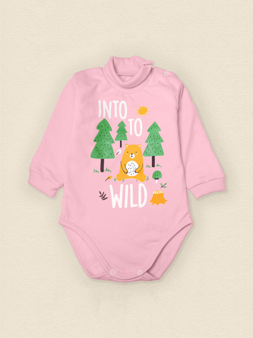 Боди для младенцев Dexter’s модель WoodPinkBDSTDXT Фото