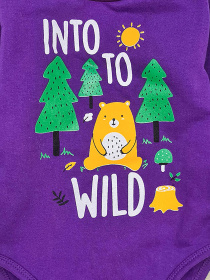 Боди для младенцев Dexter’s модель WoodVioletBDSTDXT Фото