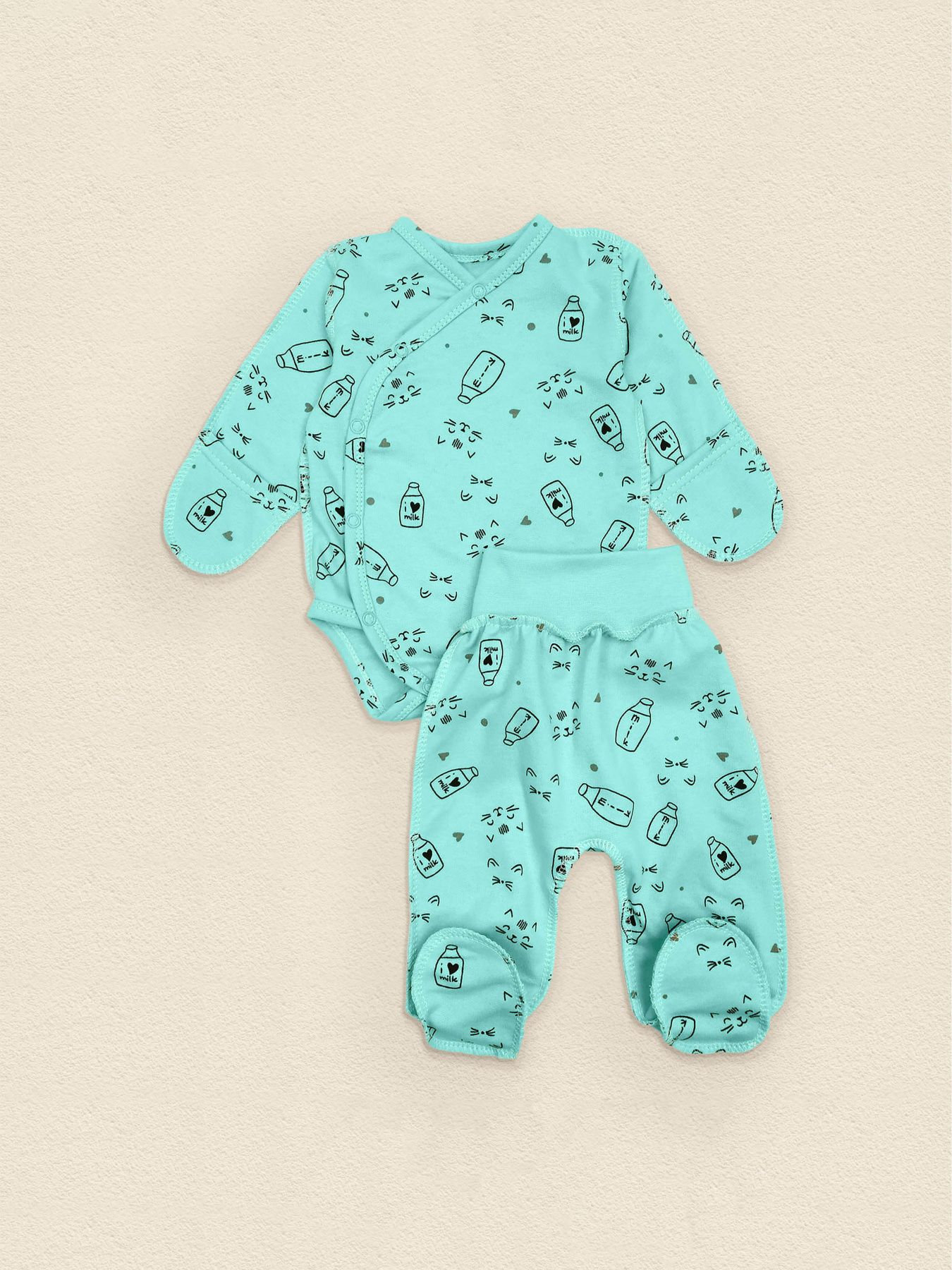 Комплект для младенцев Dexter’s модель MilkMenthol2BDSTDXT Комплект для младенцев Dexter’s модель MilkMenthol2BDSTDXT Фото