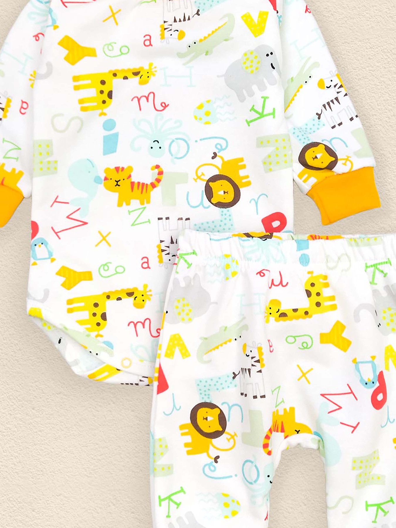 Комплект для немовлят Dexter’s модель AlphabetYellowWhiteBDSTDXT Фото