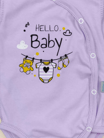 Боді для немовлят Dexter’s модель HelloBabyVioletBDSTDXT Фото