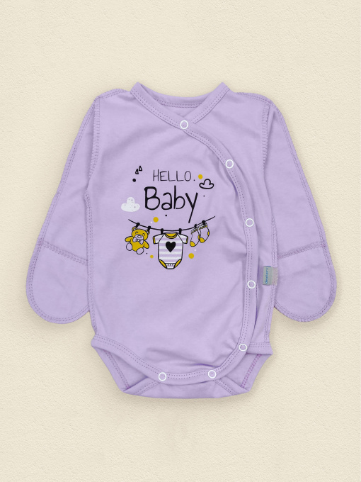 Боди для младенцев Dexter’s модель HelloBabyVioletBDSTDXT Фото