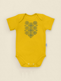 Боді для немовлят Dexter’s модель VyshyvankaMustardBDSTDXT Боді для немовлят Dexter’s модель VyshyvankaMustardBDSTDXT Фото