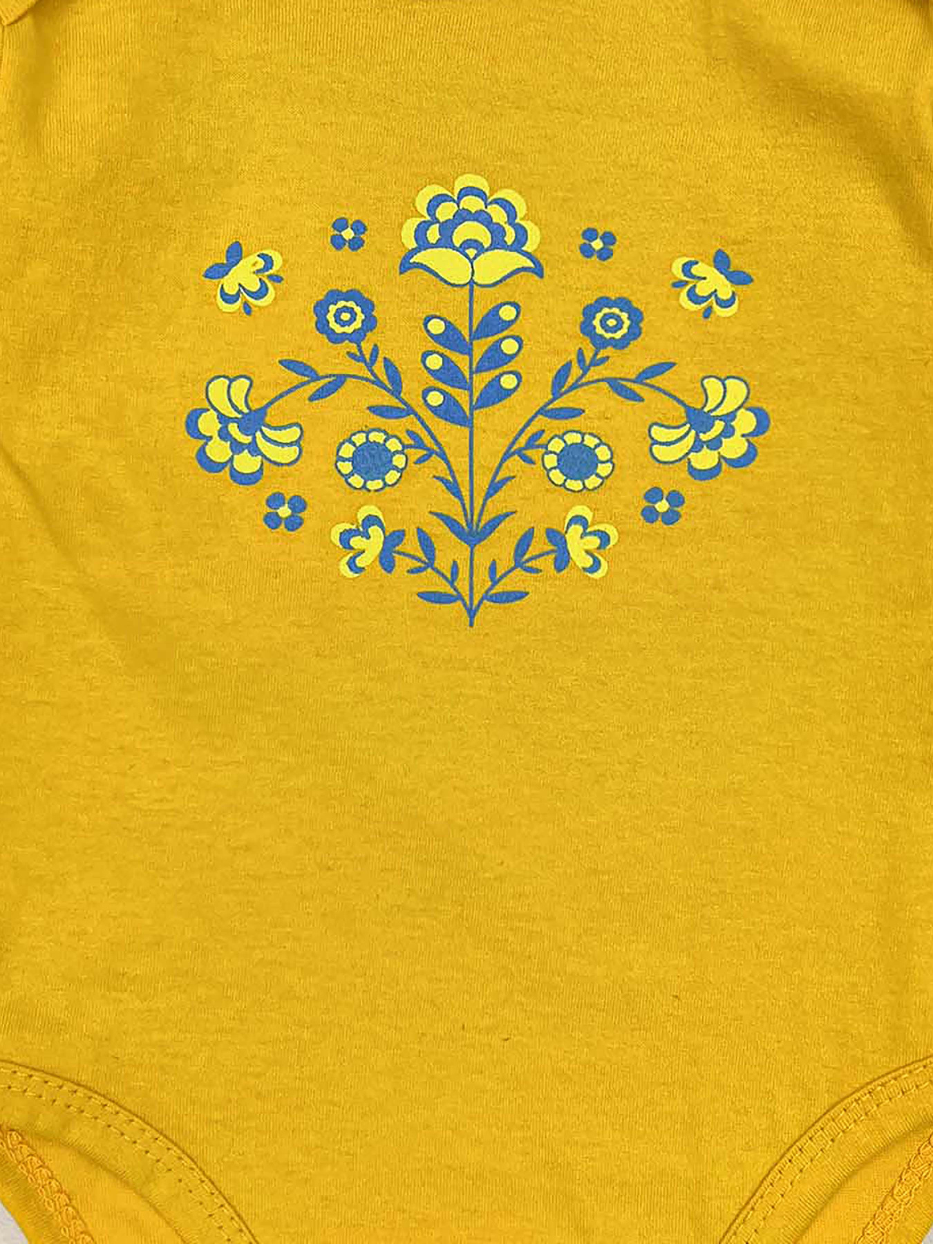 Боді для немовлят Dexter’s модель FlowersUkraineYellowBDSTDXT Фото
