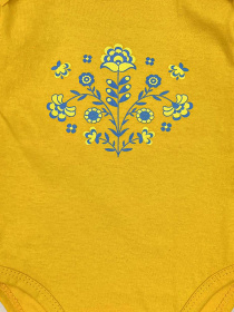 Боді для немовлят Dexter’s модель FlowersUkraineYellowBDSTDXT Фото