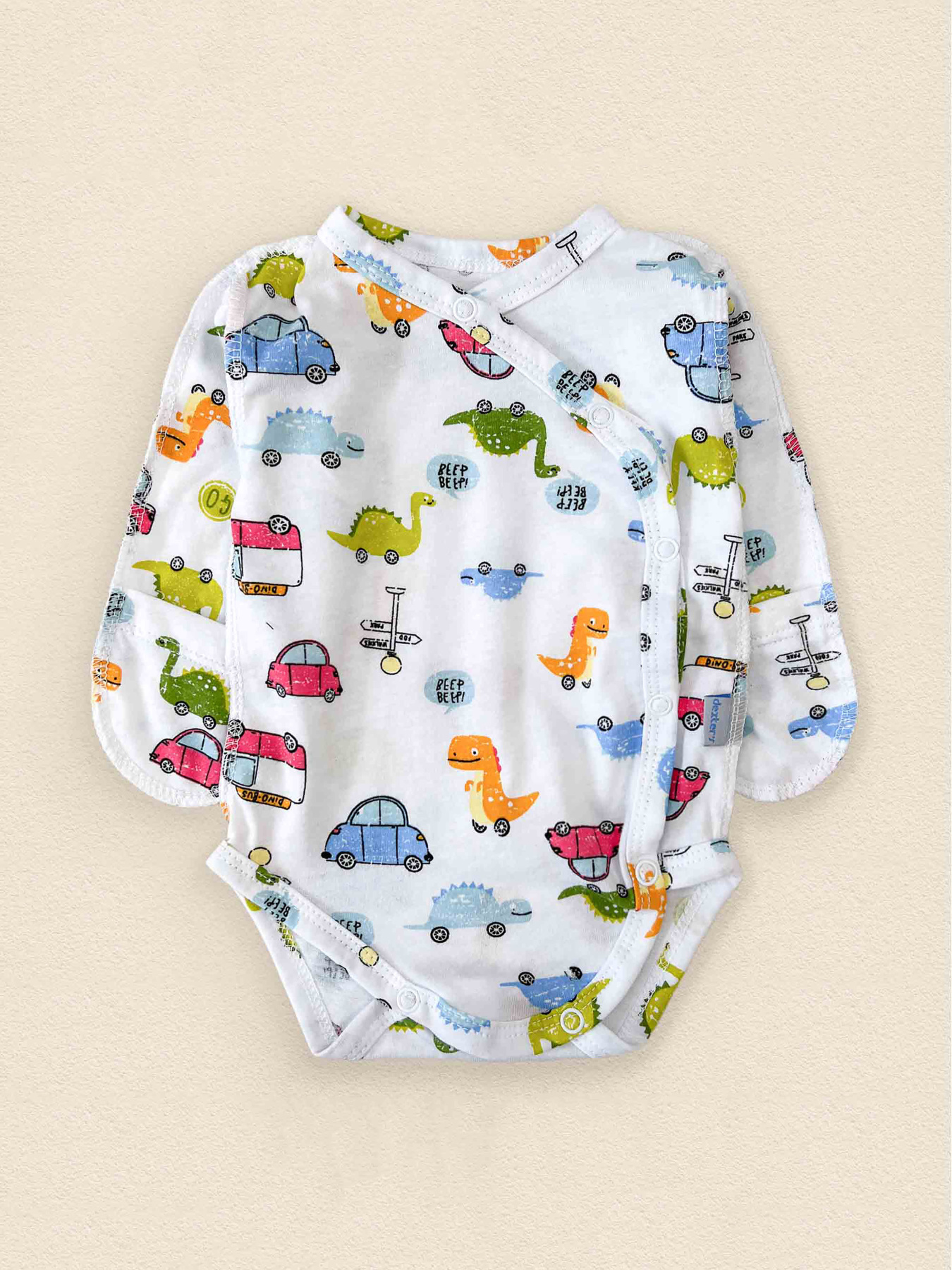 Боді для немовлят Dexter’s модель BibikaWhiteBDSTDXT Боді для немовлят Dexter’s модель BibikaWhiteBDSTDXT Фото