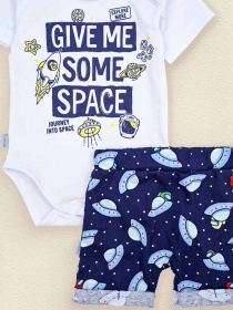 Комплект для младенцев Dexter’s модель AlienWhiteBlueBDSTDXT Комплект для младенцев Dexter’s модель AlienWhiteBlueBDSTDXT Фото