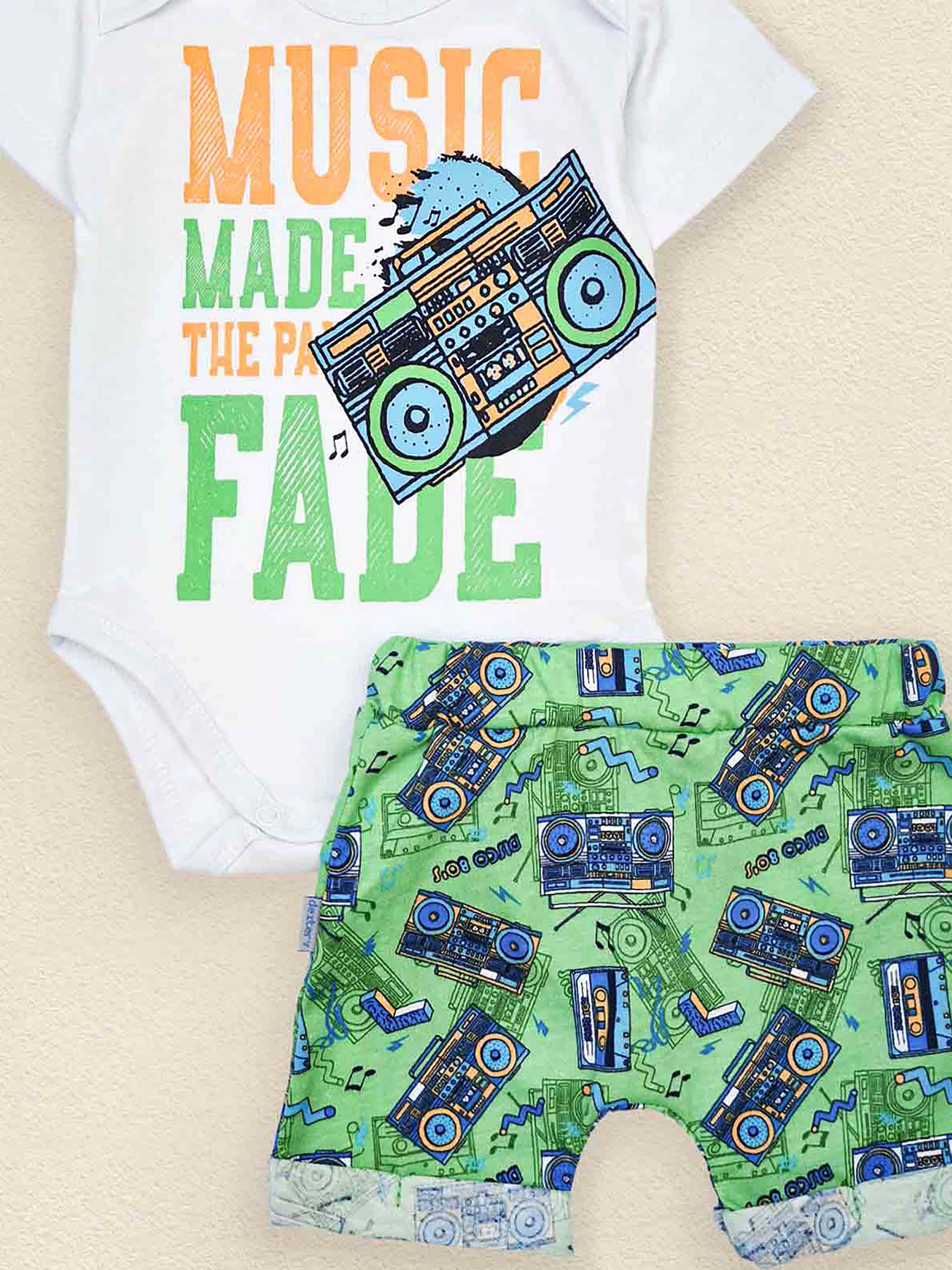 Комплект для младенцев Dexter’s модель MusicWhiteGreenBDSTDXT Фото