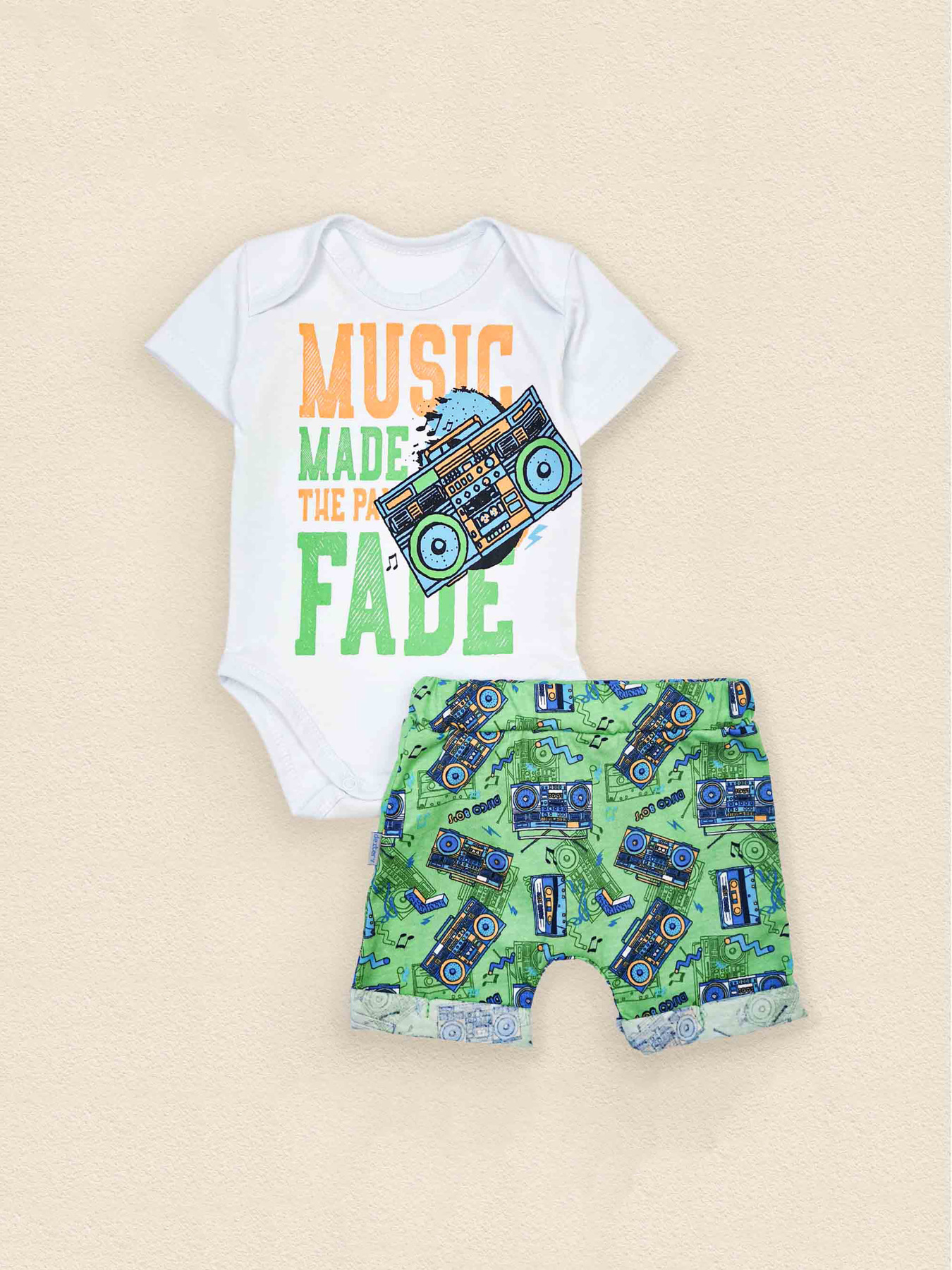 Комплект для младенцев Dexter’s модель MusicWhiteGreenBDSTDXT Фото