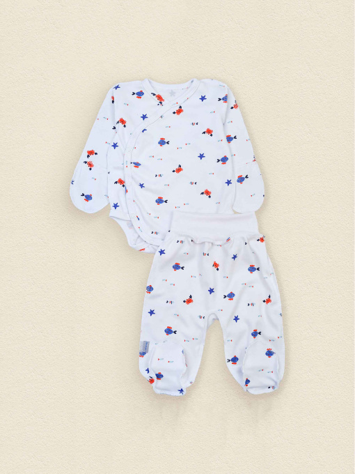 Комплект для немовлят Dexter’s модель MrCrabWhiteBDSTDXT Фото