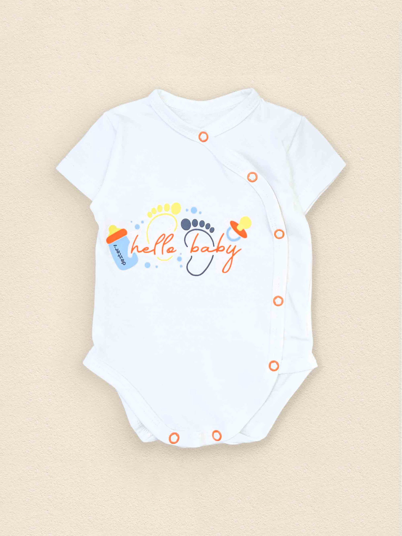 Боди для младенцев Dexter’s модель HelloBabyWhiteBDSTDXT Фото