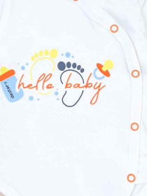 Боди для младенцев Dexter’s модель HelloBabyWhiteBDSTDXT Фото