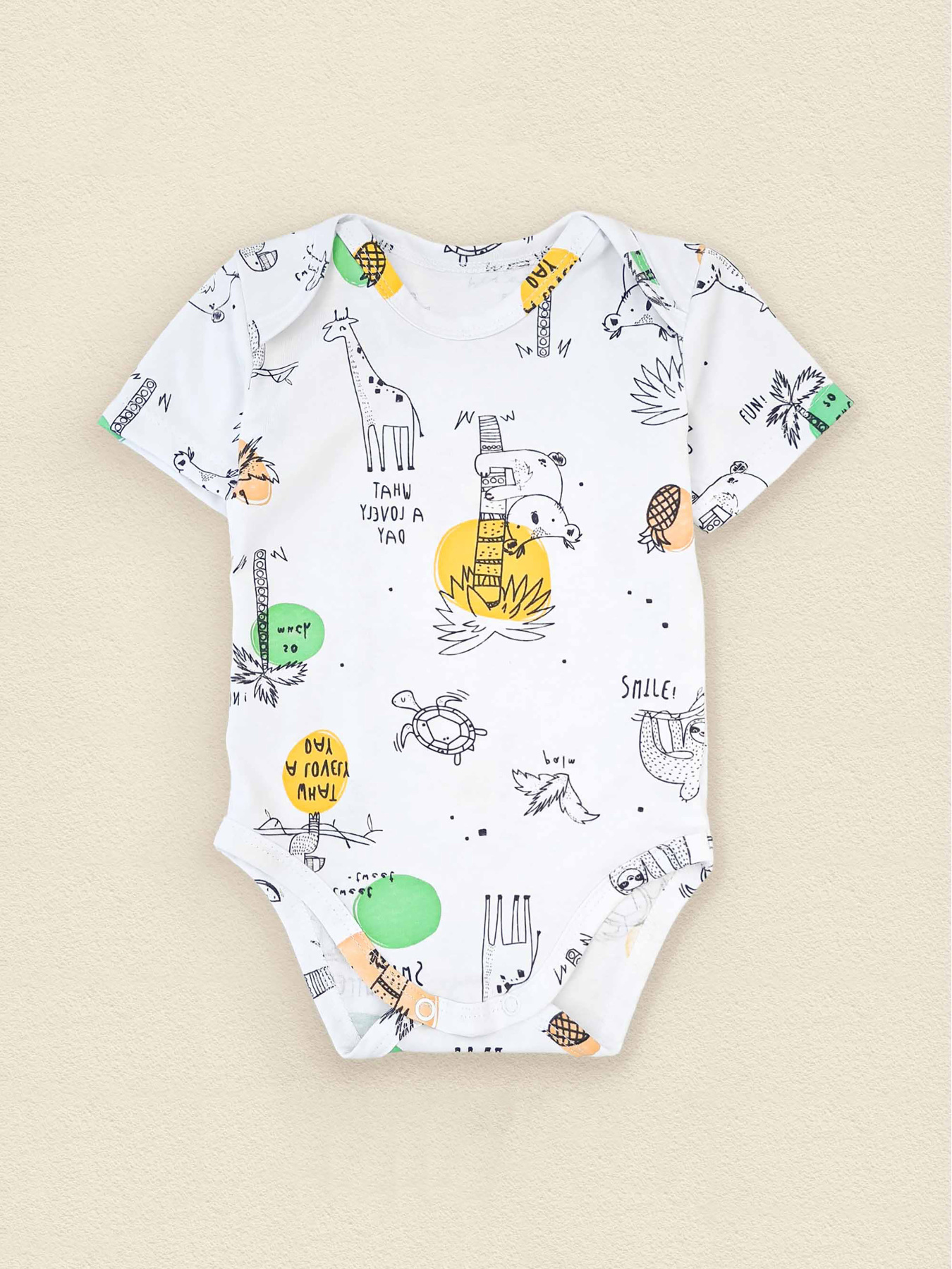 Боді для немовлят Dexter’s модель ZooWhiteBDSTDXT Фото