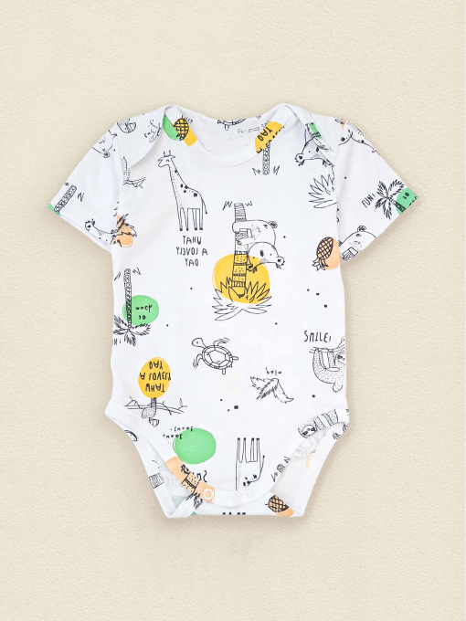 Боді для немовлят Dexter’s модель ZooWhiteBDSTDXT Фото