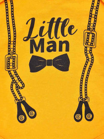 Боди для младенцев Dexter’s модель LittleManOrangeBDSTDXT Фото